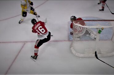 4/23/21  Luke Kunin Squeaks This One Through Subban For The 2-0 Lead