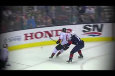 Ryan Kesler Hits Shea Weber from behind - WCOH 2106 Canada vs USA