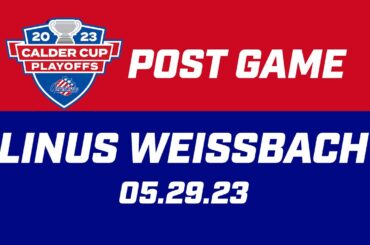 Linus Weissbach Post Game | 05.29.23