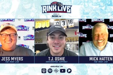 T.J. Oshie on Warroad Number Retirement, the Stanley Cup, Being Ovechkin's Teammate