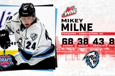 2022 NHL Draft Highlight Reel - Mikey Milne