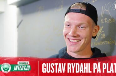 Äntligen är Gustav Rydahl på plats i Frölundaborg