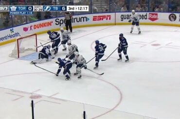 Ilya Mikheyev scores a PPG to prevent being shut out. April 21st, 2022