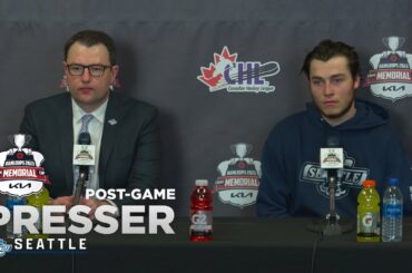 Memorial Cup Post-Game Press Conference - Seattle Thunderbirds