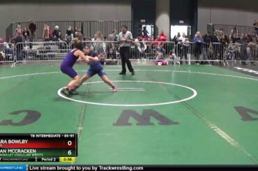 TB INTERMEDIATE 85-91 Rowan McCracken Sedro Woolley Steelclaw Wrestl Vs Keyara Bowlby Kellogg