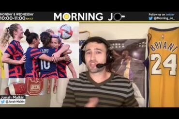 Morning Jo | Jonah reacts to the US Soccer Federation Offering Identical CBA's To USMNT & USWNT