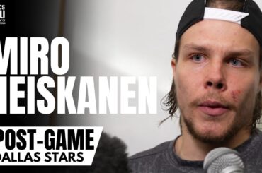 Miro Heiskanen Reacts to Dallas Stars Being Eliminated by Vegas in 6 Games: "Not Good Enough To Win"