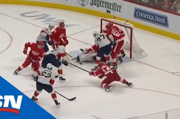 Red Wings Sacrifice Their Bodies During A Crazy Sequence Of Blocked Shots