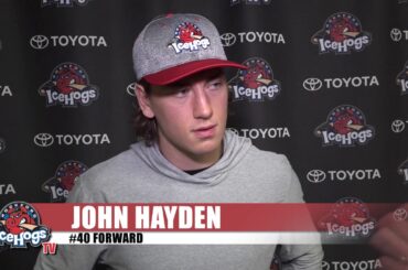 2018 IceHogs Exit Interview: John Hayden