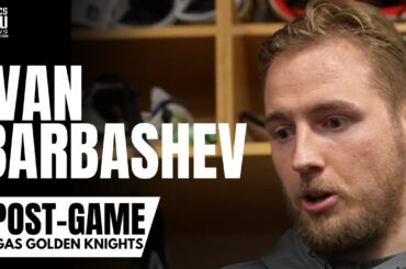 Ivan Barbashev Reacts to Vegas Golden Knights Taking a 3-0 Lead vs. Dallas & Stars Frustrations
