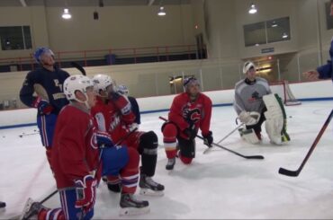 Off Ice Training Always has Purpose, Even with your Hockey Shot!