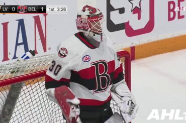 Gustavsson robs Carey with stick save