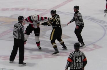 OHL 01-11-19 Marko Jakovljevic (SAR) vs Quinn Yule (OTT)