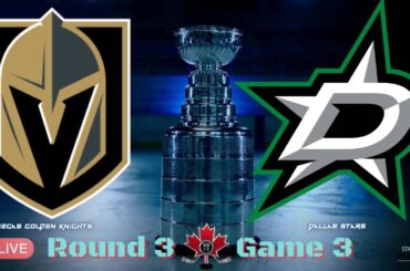 Exciting NHL Playoff Action: Vegas Golden Knights vs. Dallas Stars in Game 3!