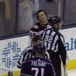 Gotta See It: Ducks’ Gibson trips Foligno, then goes after Blue Jackets player