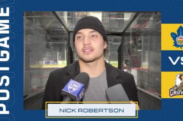 Nick Robertson Post Game | Toronto Marlies at Grand Rapids Griffins | February 2, 2022