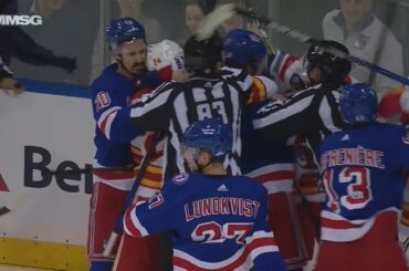 Jacob Trouba And Brett Ritchie Roughing Penalties