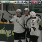 Dunkley pulls London into third-period tie with Petes -- 3/1/18
