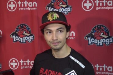 IceHogs Media Day: Dylan Sikura - 10/22/19