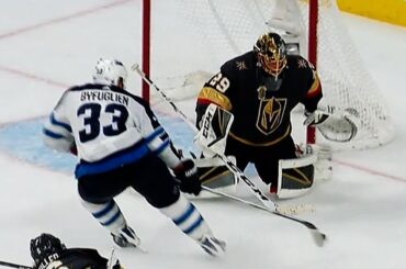 Marc-Andre Fleury does it all in Golden Knights' win over Jets