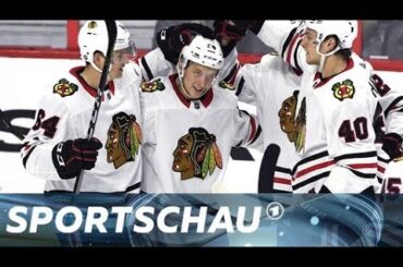 Dominik Kahuns Weg bis in die NHL I Sportschau