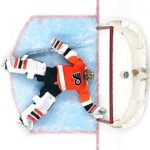 Michal Neuvirth Collapses - Stretchered Off Ice - April 1, 2017 (HD Dual-Feed)