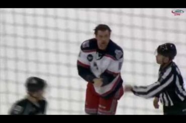 Paul Bissonnette vs Dylan McIlrath Apr 4, 2015