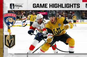 Panthers @ Golden Knights; Game 1, 6/3 | NHL Playoffs 2023 | Stanley Cup Final