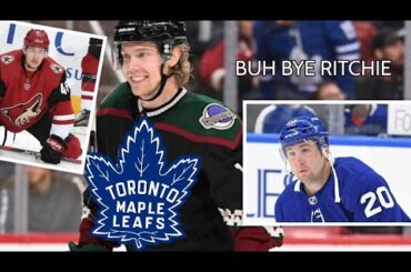 Leafs Trade Nick Ritchie, pick to Coyotes for Ryan Dzingel, Ilya Lyubushkin [instant reaction]