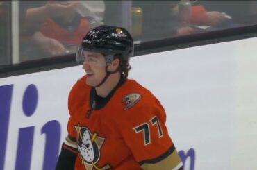 Frank Vatrano ushers puck 125 feet with skate