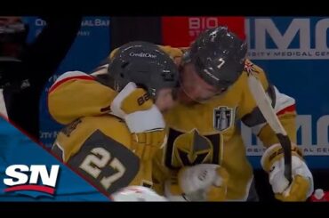 Theodore Undresses Duclair Before Finding Twine To Give Golden Knights Lead In Game 1