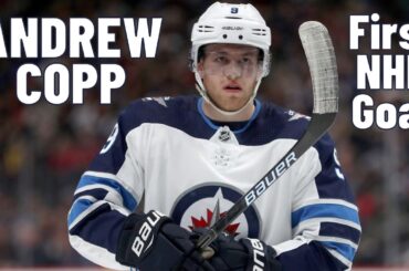 Andrew Copp #9 (Winnipeg Jets) first NHL goal Oct 31, 2015 (Classic NHL)