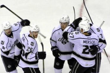 Kevin Gravel banks one in off the crossbar - 5/22/16