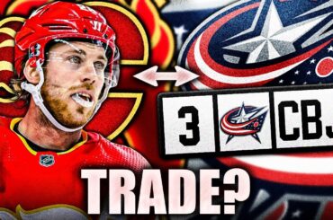 BLUE JACKETS TRADING 3RD OVERALL PICK TO CALGARY FLAMES FOR ELIAS LINDHOLM? Columbus Trade Rumours