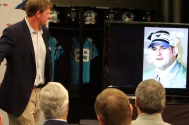 Carolina Panthers Jordan Gross Retirement Speech (Full Length)