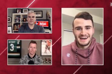 Joey Daccord shares some stories surrounding his first NHL win - Ep. #8 - The Wally and Methot Show