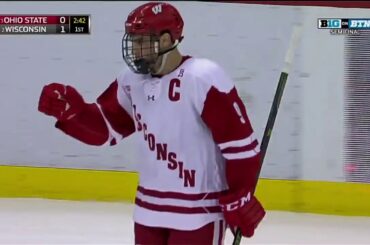 Luke Kunin Opens Up the Scoring vs. Ohio State