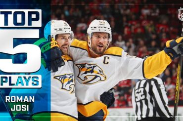 Top 5 Roman Josi Plays from 2019-20 | NHL
