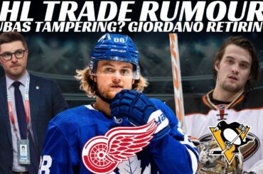 Huge Leafs & Red Wings Trade? Gibson Wants Trade? Dubas Tampering? Murray Buyout? Bedard Wins Awards