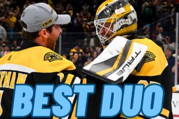 Linus Ullmark & Jeremy Swayman are the BEST GOALIE DUO
