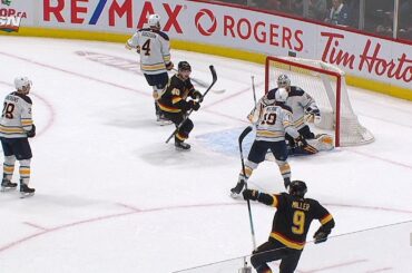 Miller destroys the water bottle for the OT winner