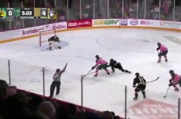 Jordan McKenna First QMJHL Goal (10/19/2019)