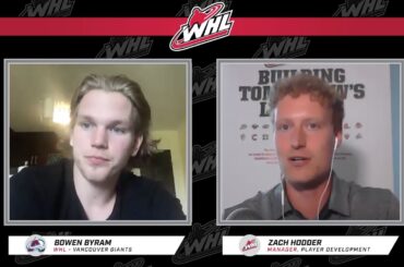 WHL INTERVIEW || Bowen Byram || Colorado Avalanche