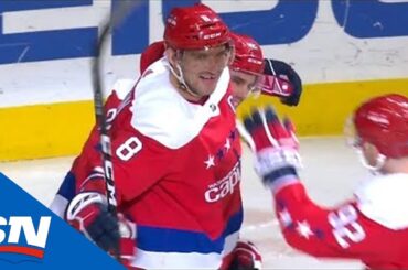 Alex Ovechkin Blasts Goal By Petr Mrazek For 49th Of The Season