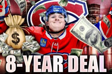AMAZING. FANTASTIC. COLE CAUFIELD SIGNS 8-YEAR EXTENSION W/ MONTREAL CANADIENS (Habs News Today NHL)