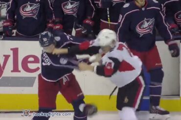 Mark Borowiecki vs Josh Anderson December 31st, 2018