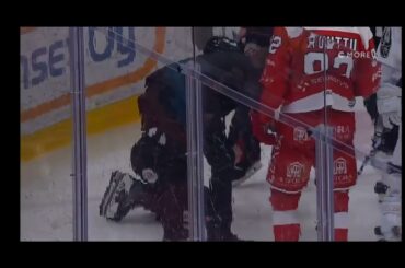 Tuomari loukkaantuu pelottavalla tavalla liiga-ottelussa