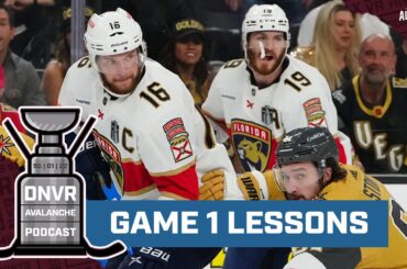 What can the Colorado Avalanche and the NHL learn from Game 1 of the Stanley Cup Final