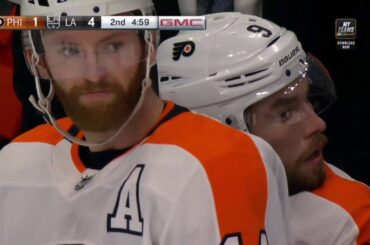 Justin Braun Goal - Philadelphia Flyers vs LA Kings (12/31/19)
