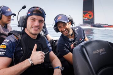Max Verstappen gaat het water op met zeilteam Alinghi Red Bull Racing
